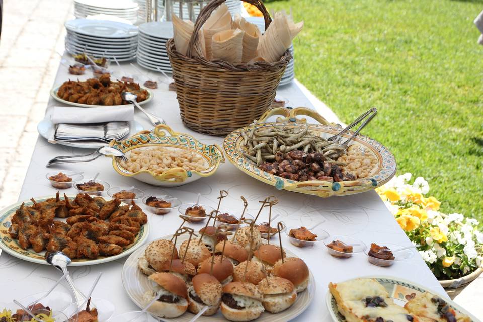 Aperitivo buffet