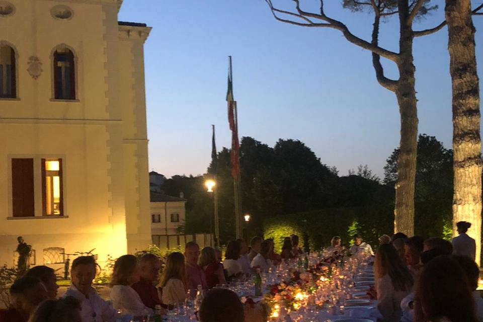 Cena in Villa