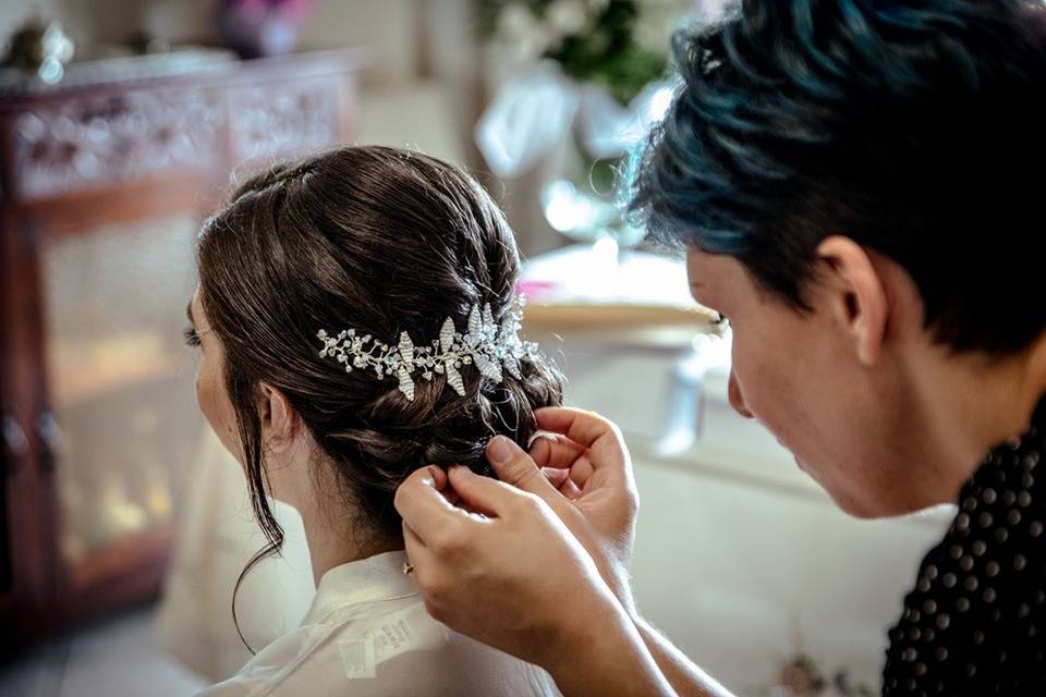 Preparazione sposa