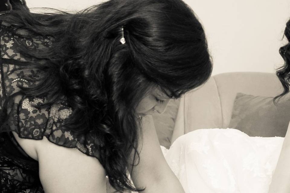 Preparazione sposa