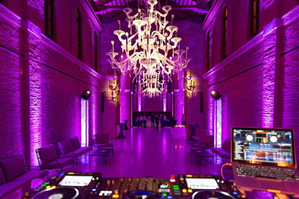 Illuminazione party