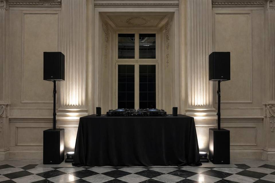 Postazione audio Reggia
