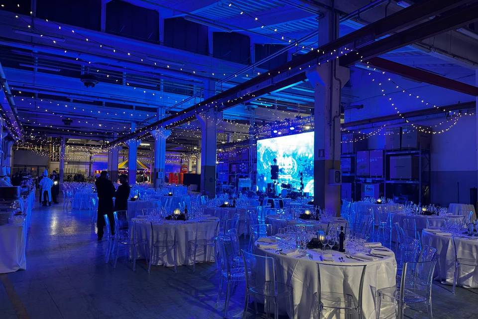 Illuminazione cena