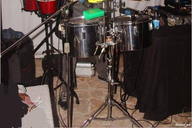 Live percussion