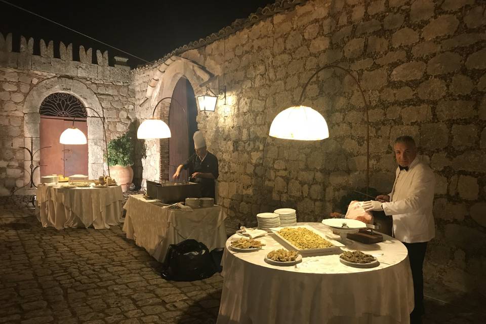 Le isole con lo show cooking