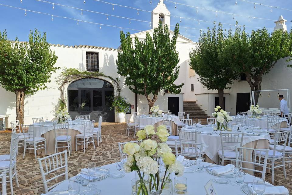 Centrotavola in masseria