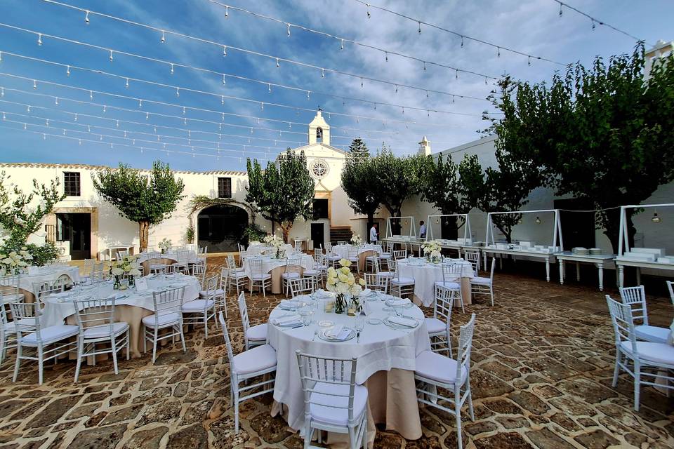 Centrotavola in masseria