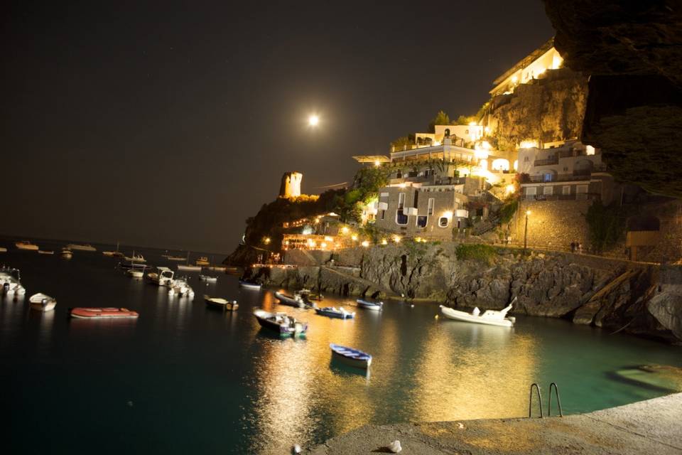 Passeggiata romantica baciati dalla luna