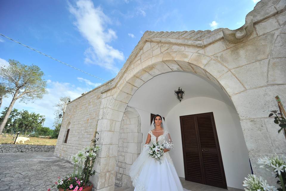 Matrimonio nei trulli