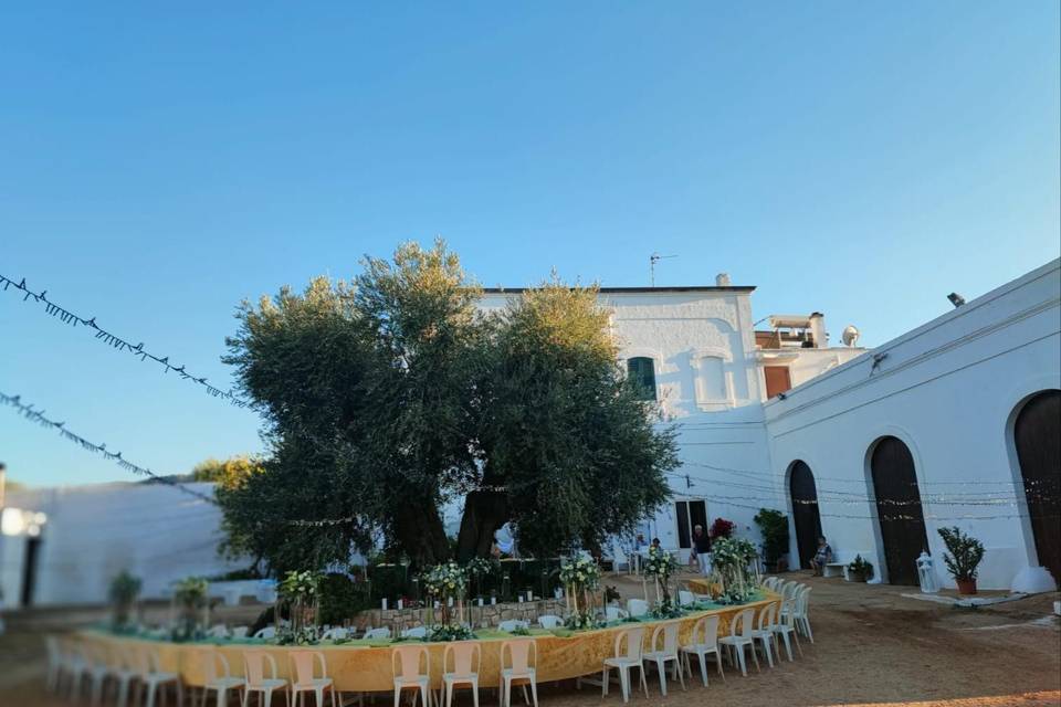 Centrotavola in masseria