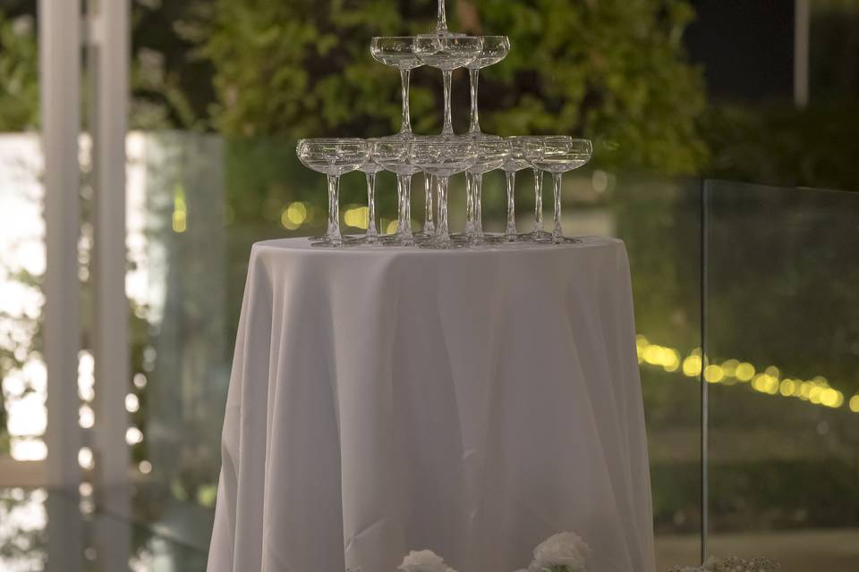 Champagne Tower