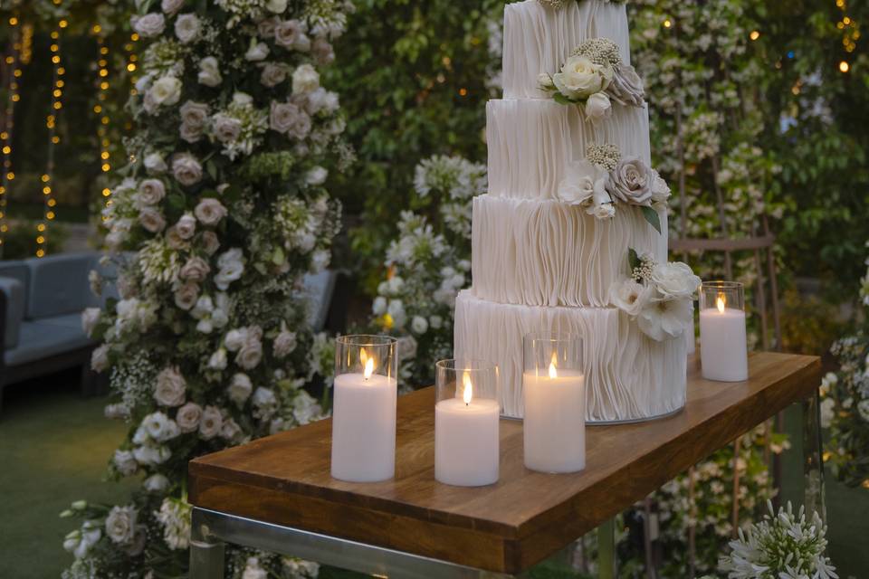 Wedding Cake cutting