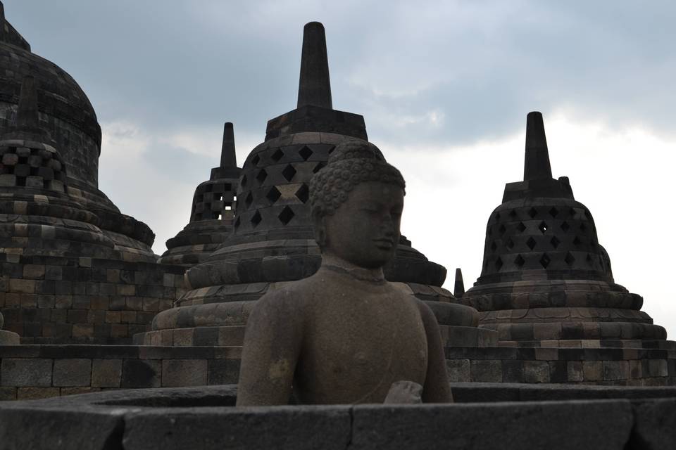 Tempio di Borobudur - Indonesi