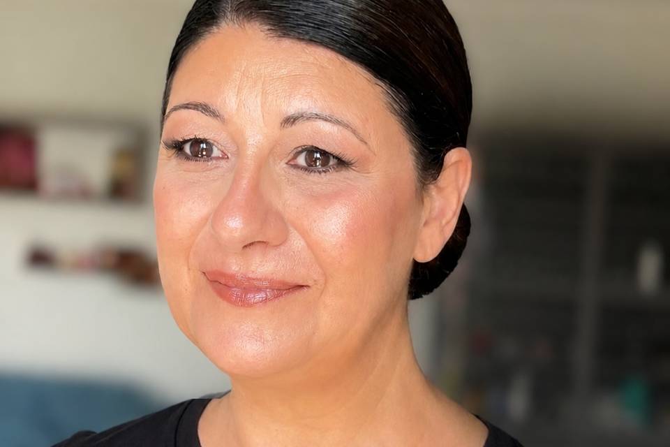 Make-up semplice perbattesimo