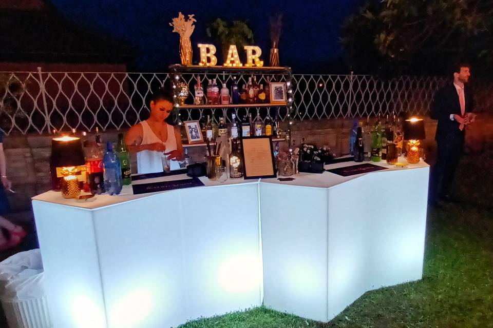 Cocktail Bar by Night