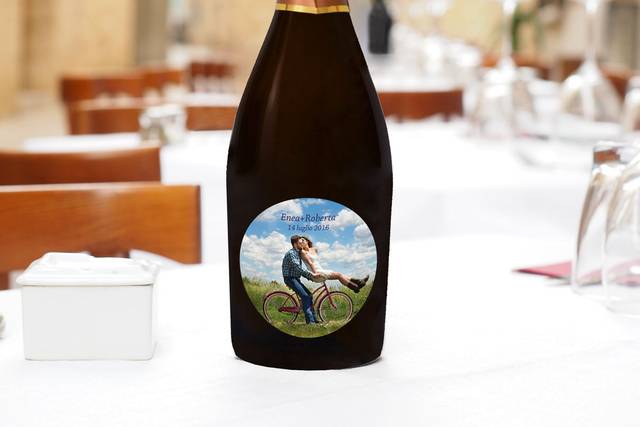 72X Prosecco mignon bomboniere personalizzate matrimonio