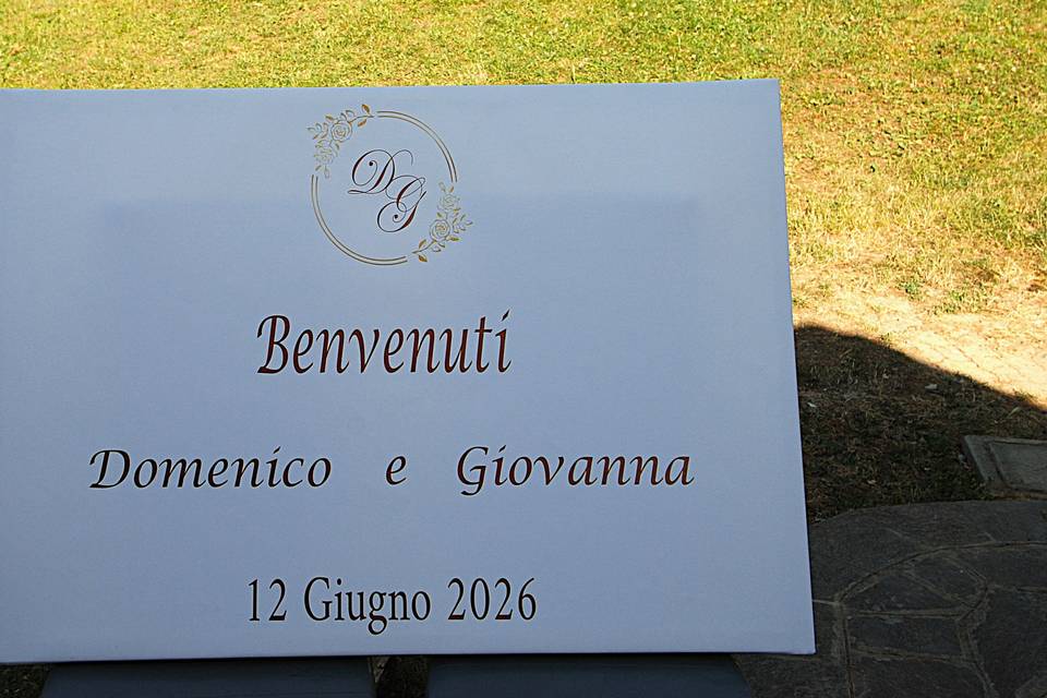 Welcom sign