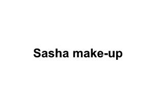 Sasha make up logo