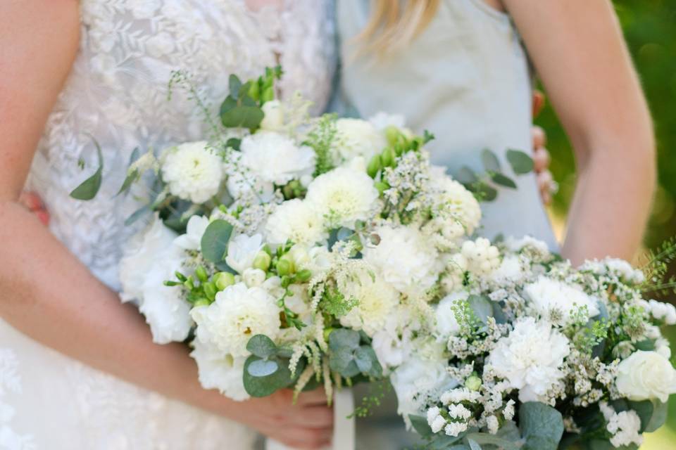 Bouquet sposa bianco