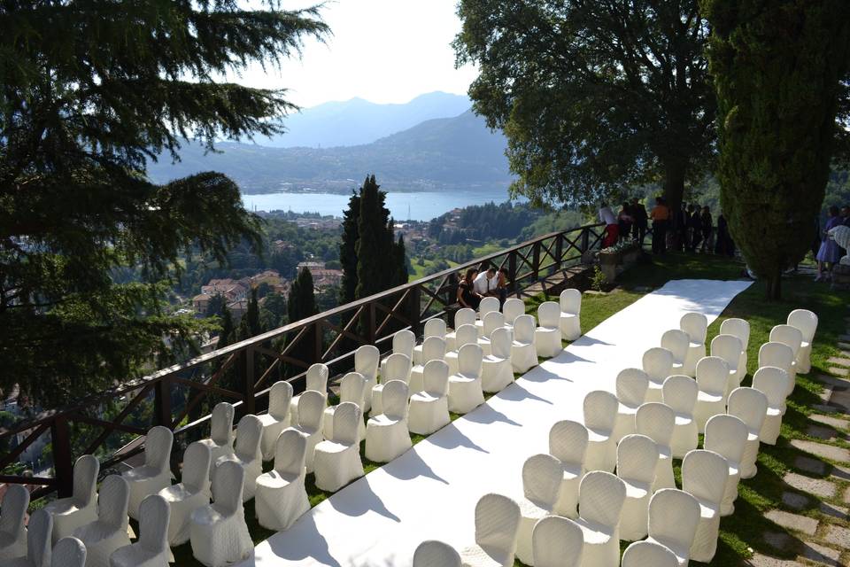 Cerimonia con vista sul Lago