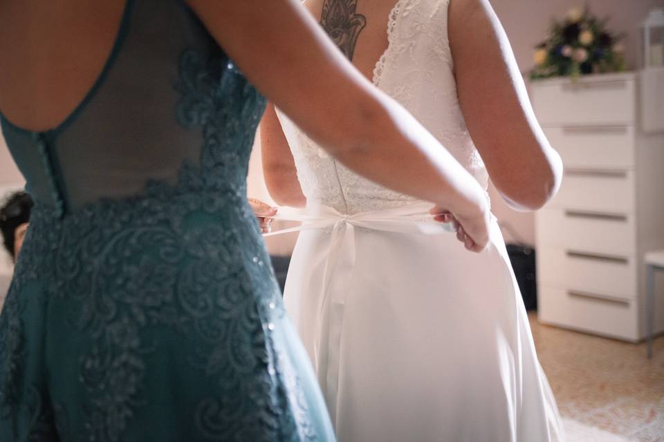 Sposa preparativi