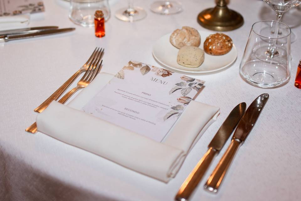 Dettaglio Mise en place