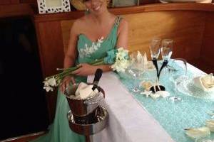 Sposa in barca