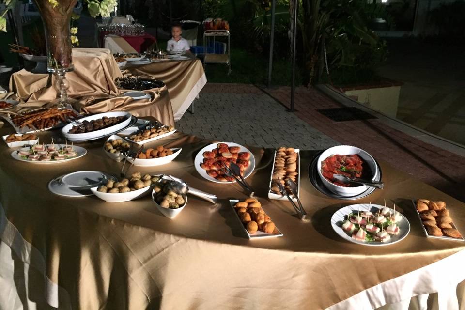 Buffet antipasti