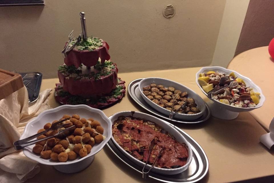 Buffet antipasti