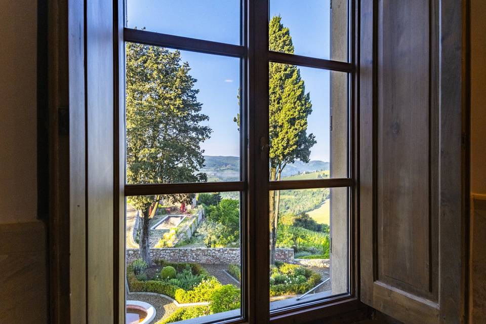 Vista dalla camera