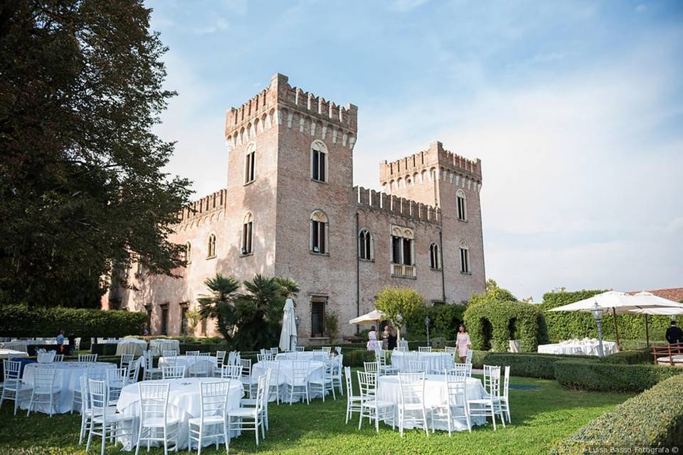 Il castello dall'alto