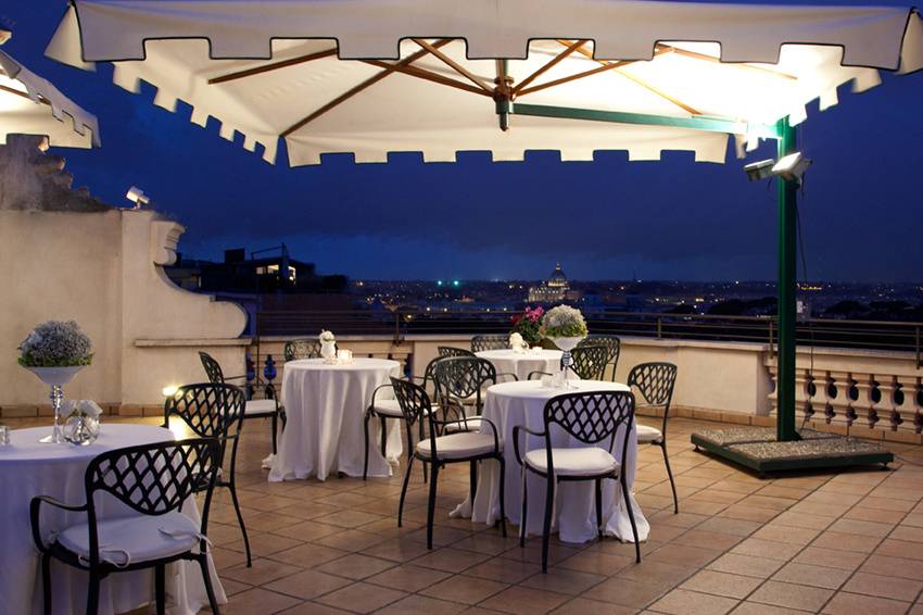 Villa Borghese dal Rooftop