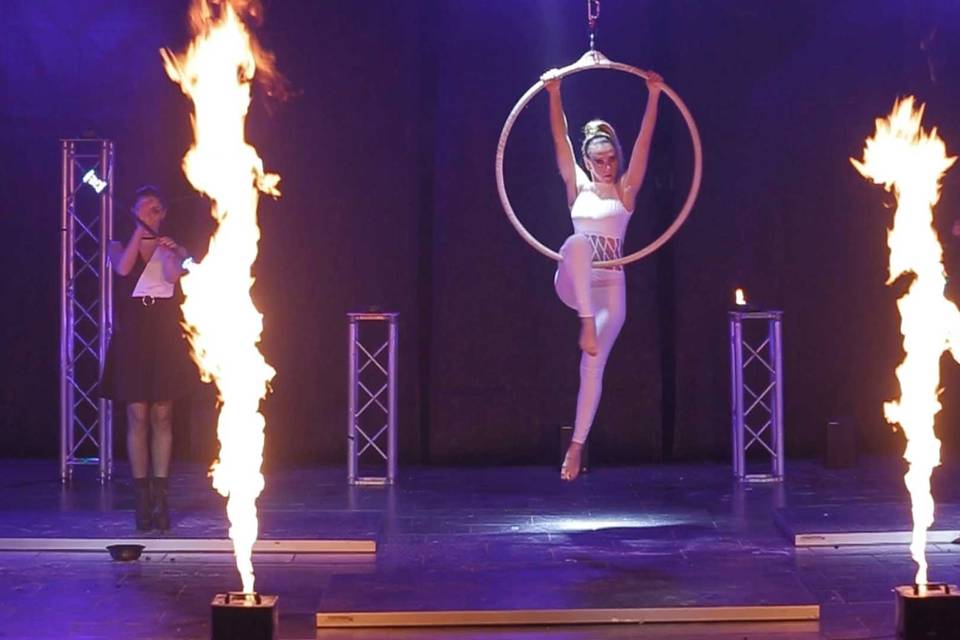 Fire elegance show