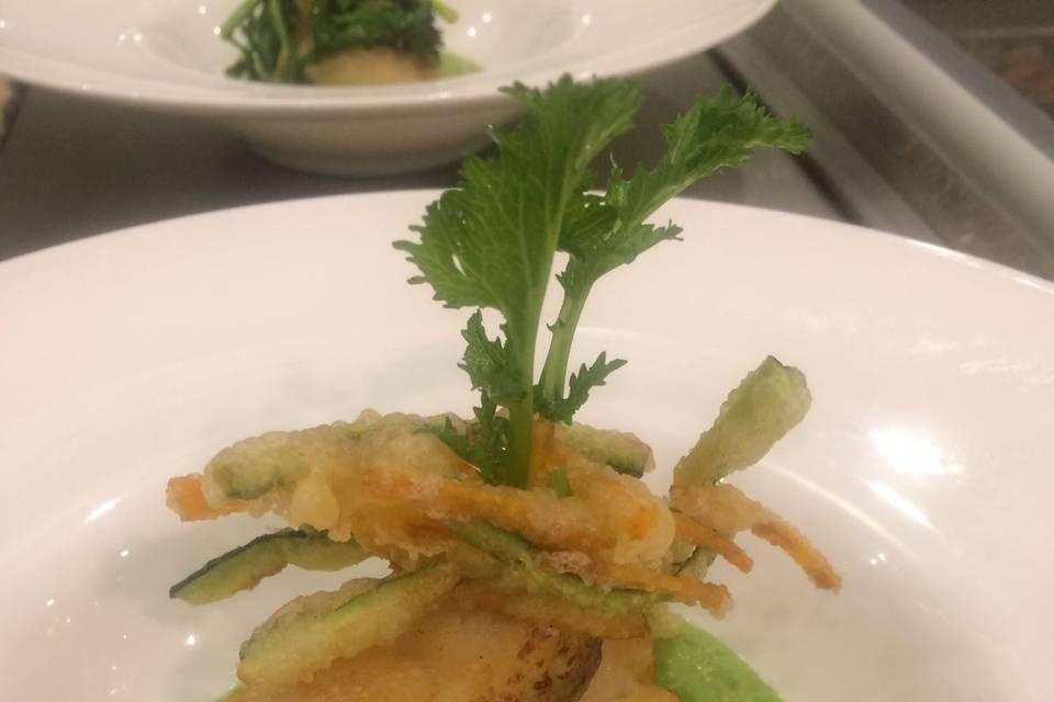 Baccalà e tempura