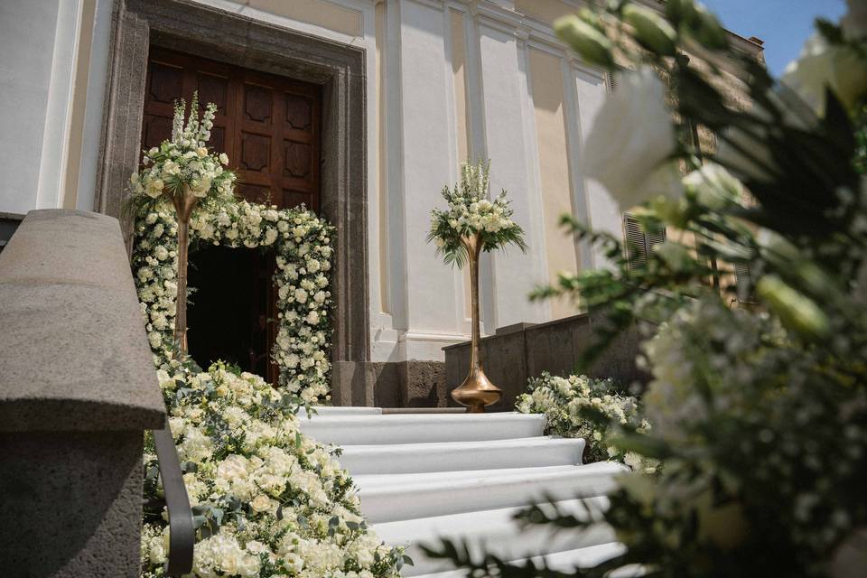 Allestimento chiesa