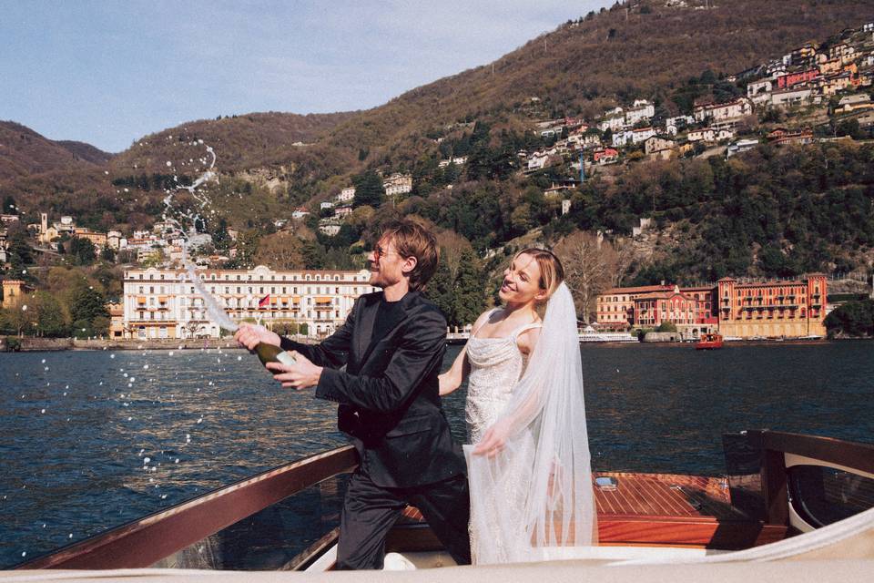 Matrimonio lago di Como