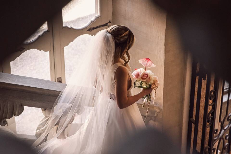 Sposa-velo-bouquet