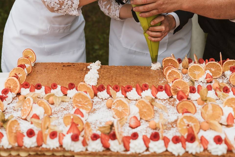 Taglio torta