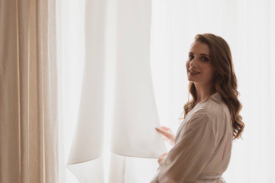 Preparazione sposa