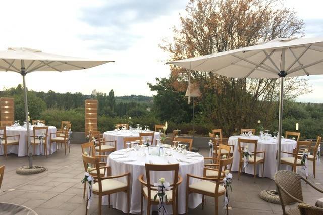 Cena in terrazza