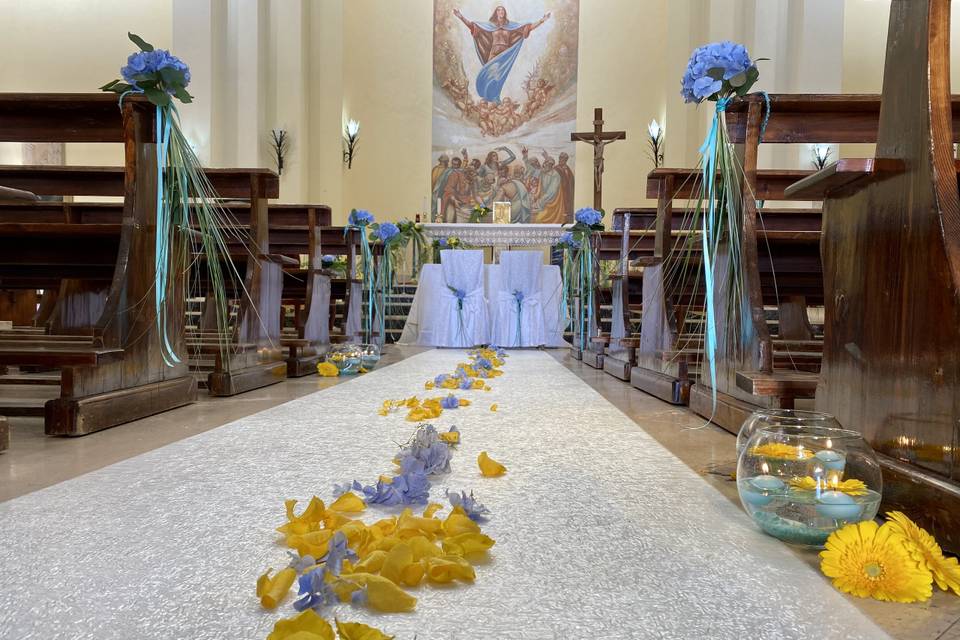 Una navata di petali