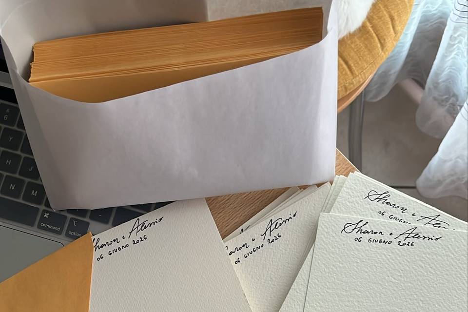 Carta intestata a mano