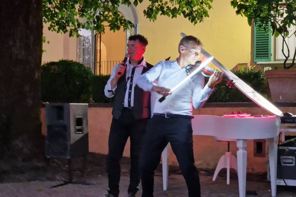 Sax e violino live aperitivo