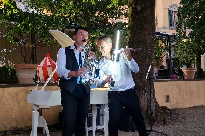 Sax e violino live aperitivo