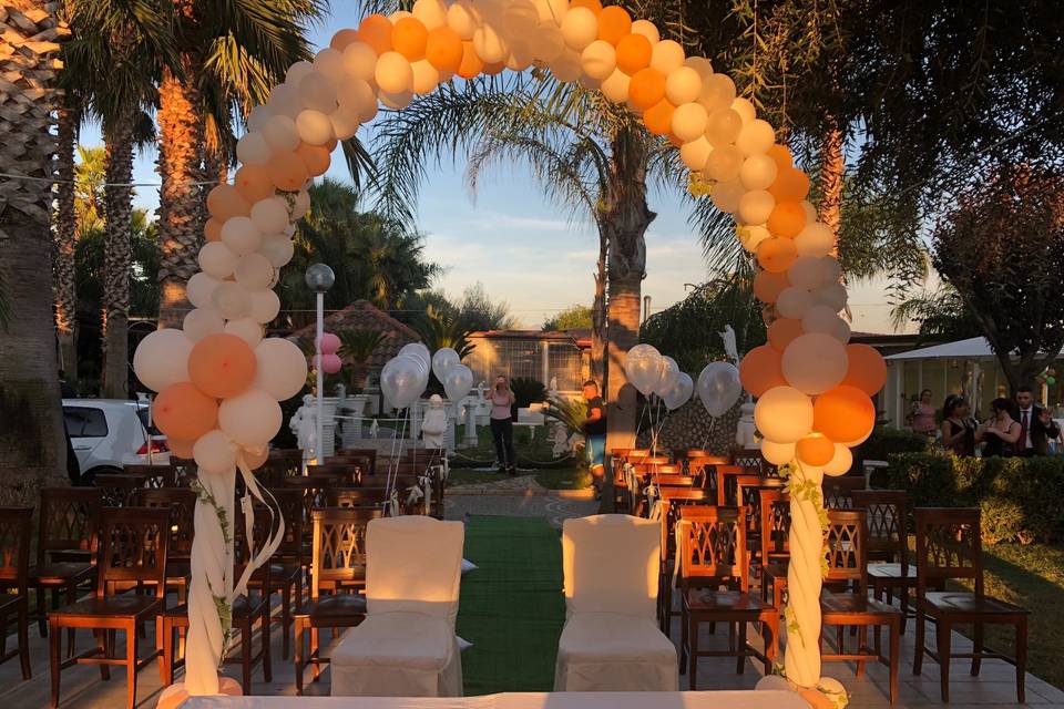 Balloon Art Allestimento Villa