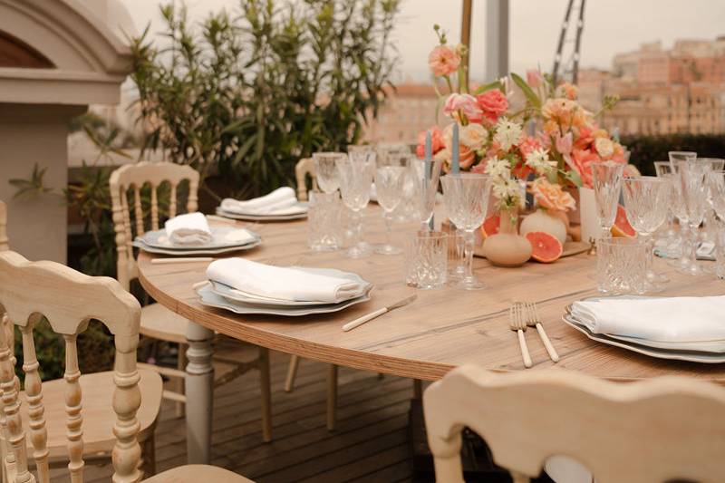Mise en place rooftop