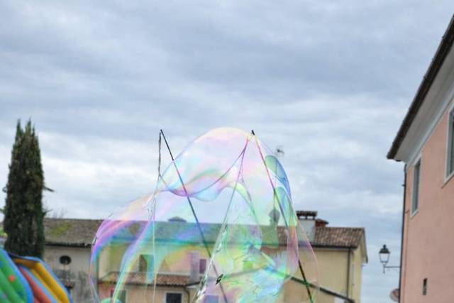 Bolle di sapone giganti