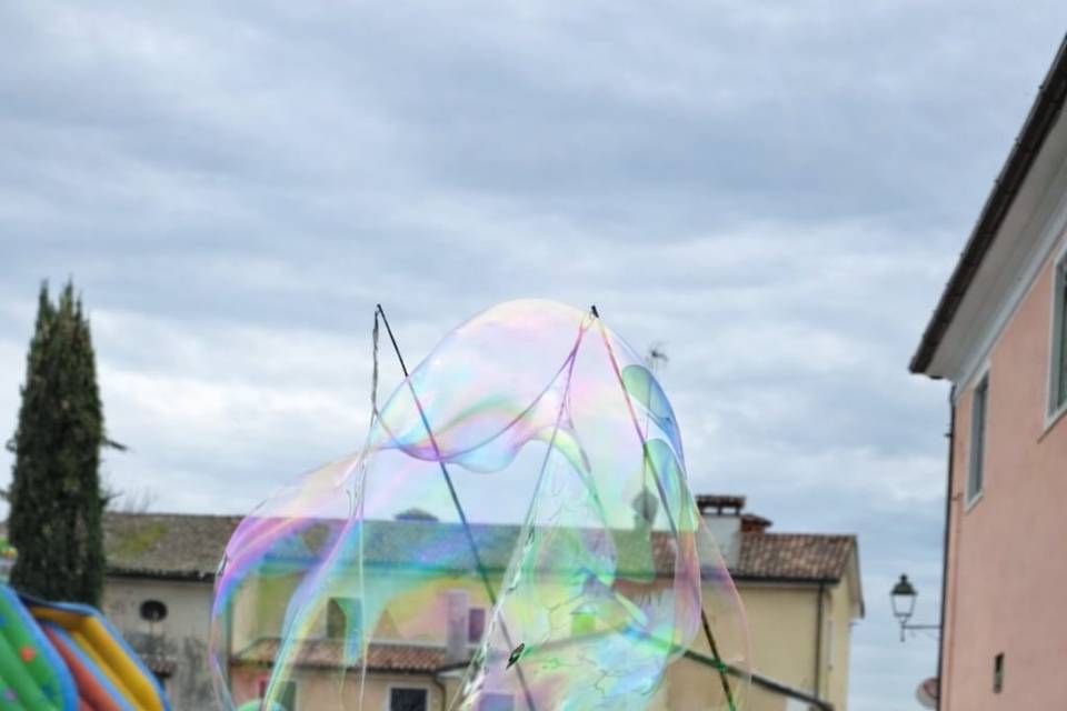 Bolle di sapone giganti