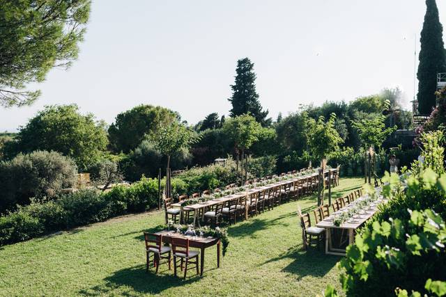Cena in giardino
