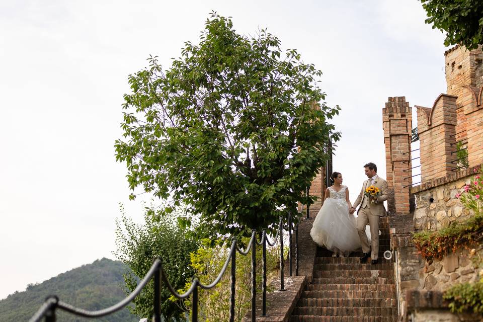 Sposi alla Rocca di Montalfeo